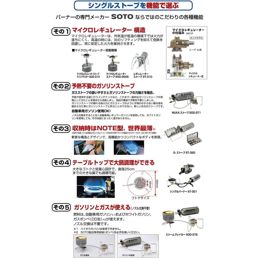 SOTO 【新品】1週間以内発送 ソト(SOTO) マイクロレギュレーター