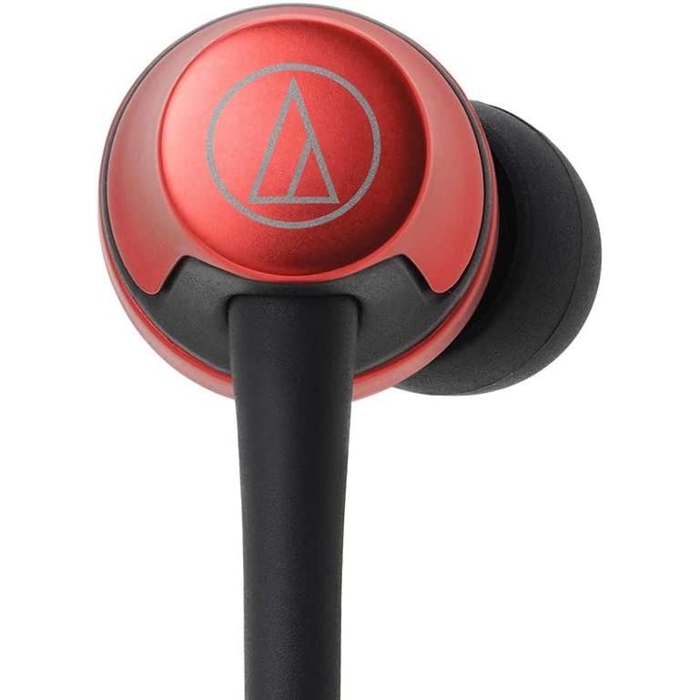 【新品】1週間以内発送 オーディオテクニカ audio-technica SoundReality カナル型イヤホン メタリックレッド ATH-CKR50 RD｜speedwagon｜02