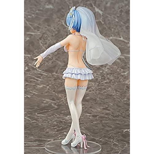 【新品】1週間以内発送　レム ウェディングVer. Re:ゼロから始める異世界生活 プラスチック製塗装済み完成品フィギュア 1/7スケール ファット・カンパニー_1