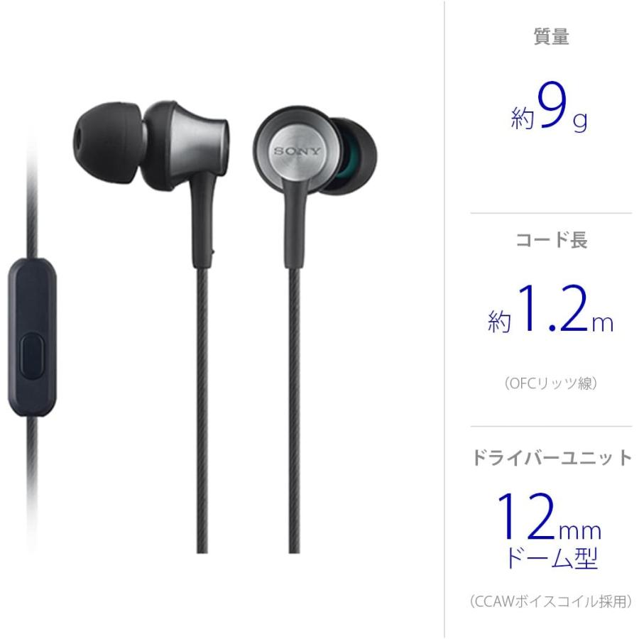 SONY（ソニー） 【新品】1週間以内発送 イヤホン MDR-EX650AP : カナル