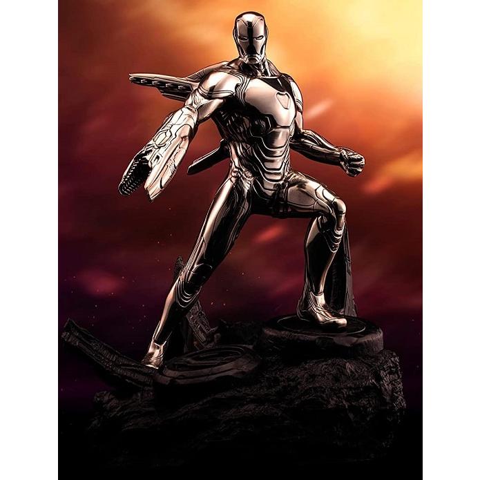 アイアンマンリミテッドエディションフィギュア 世界3000体限定 シルバー 新品】1週間以内発送 【世界3000体限定、シリアルナンバー入り】ROYAL
