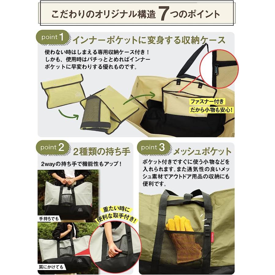 新品】1週間以内発送 【120L / オリーブグリーン】大型収納バッグ 