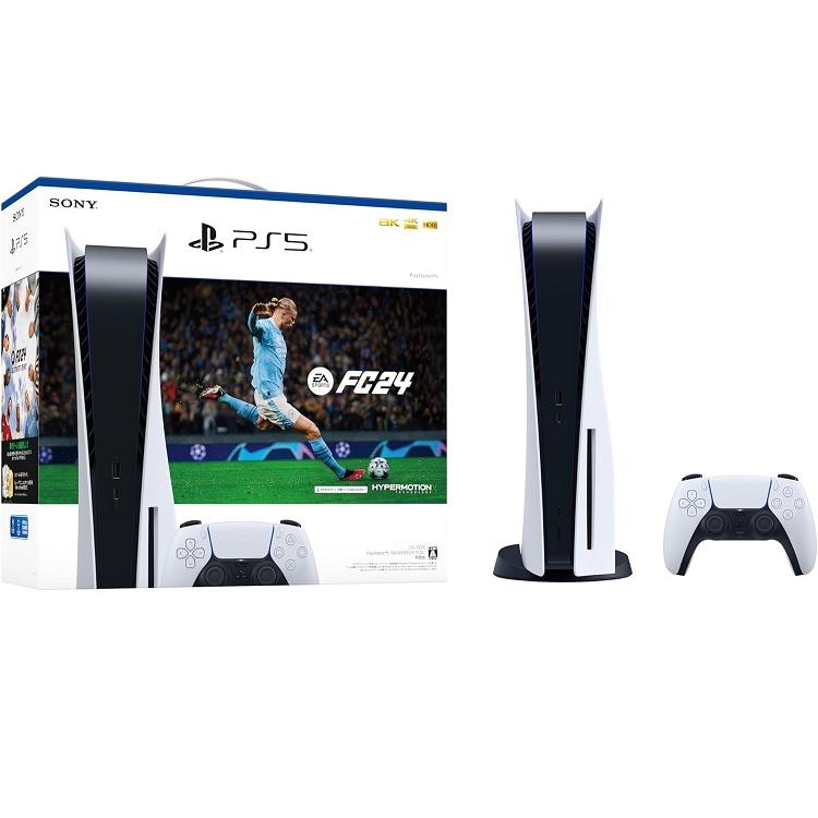 【新品】【即納】 PlayStation 5 "EA SPORTS FC 24" 同梱版(CFIJ-10016) PS5 CFIJ-10016 ゲーム機 おもちゃ ソフト | SONY | 01