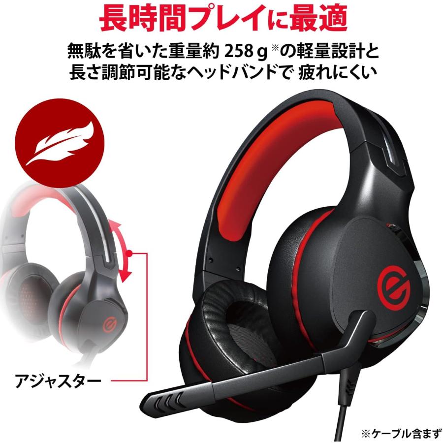 ELECOM（エレコム） 【新品】1週間以内発送 ゲーミングヘッドセット