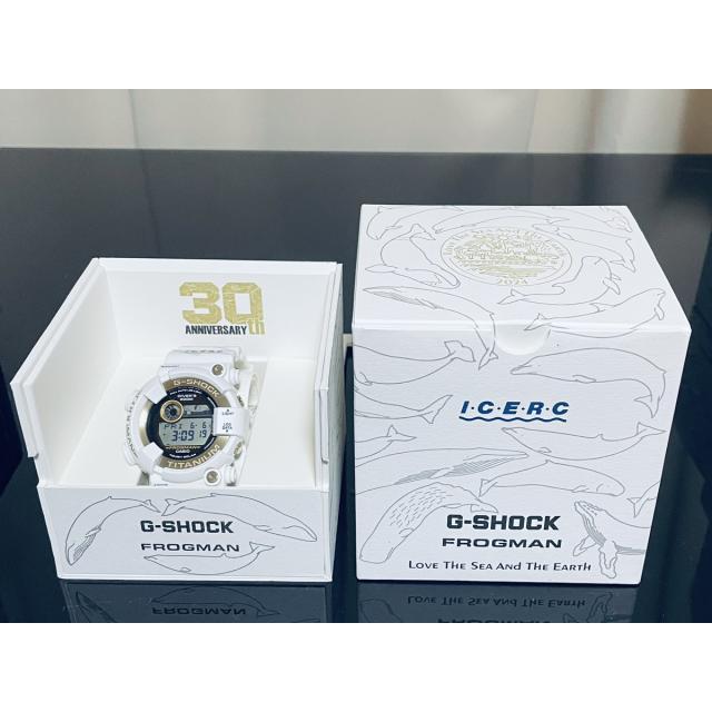 G-SHOCK FROGMAN ホワイト　LRG10周年記念コラボ特別限定モデル G-SHOCK FROGMAN ホワイト LRG10周年記念コラボ特別限定モデル - メルカリ