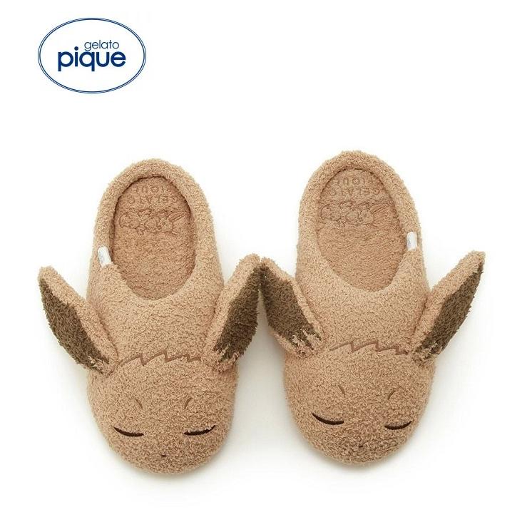 【新品】1週間以内発送　gelato pique ジェラート ピケ 【イーブイ PWGS244569】 ポケモンスリープ ベビモコ ルームシューズ　ポケットモンスター ジェラピケ gelato pique（ジェラートピケ） 【新品】1週間以内発送 ジェラート