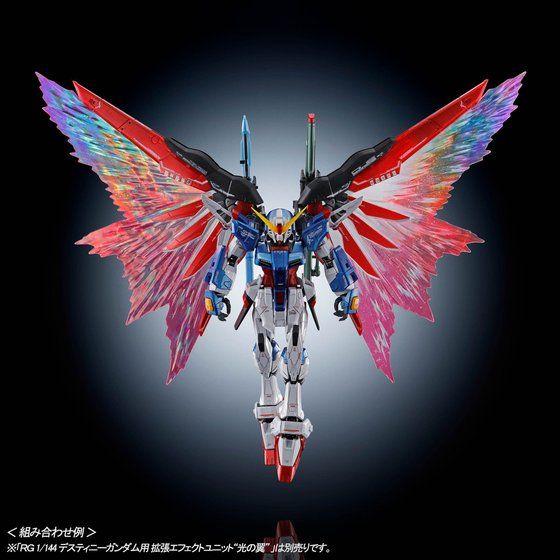 シ*ン様 RG デスティニーガンダム チタニウムフィニッシュ＋光の翼セット BANDAI（バンダイ） 【新品】1週間以内発送【セット】RG 1/144