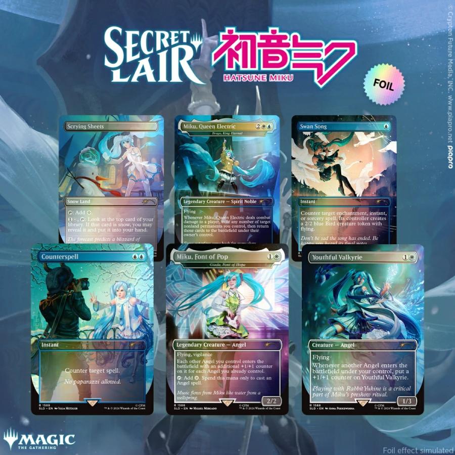 【8セット】MTG 初音ミク foilJP ENFoil Edition SHOEI Z-8にNewカラー「初音ミク」とのコラボモデル『Z-8 初音ミク』新