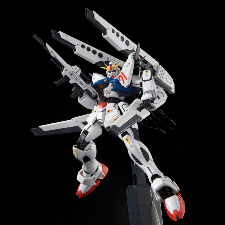 MG F91 Ver.2.0 バックキャノン装備型＆ツイン・ヴェスバー装備型 MG 1/100 ガンダムF91 Ver．2．0 バックキャノン装着
