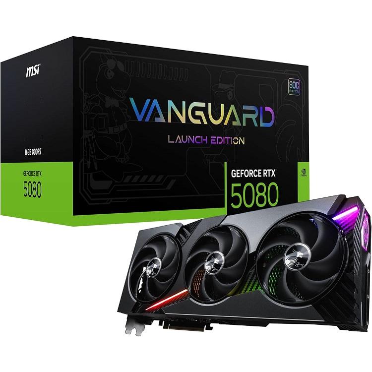 新品】【即納】 【代引き不可】 MSI GeForce RTX 5080 16G VANGUARD