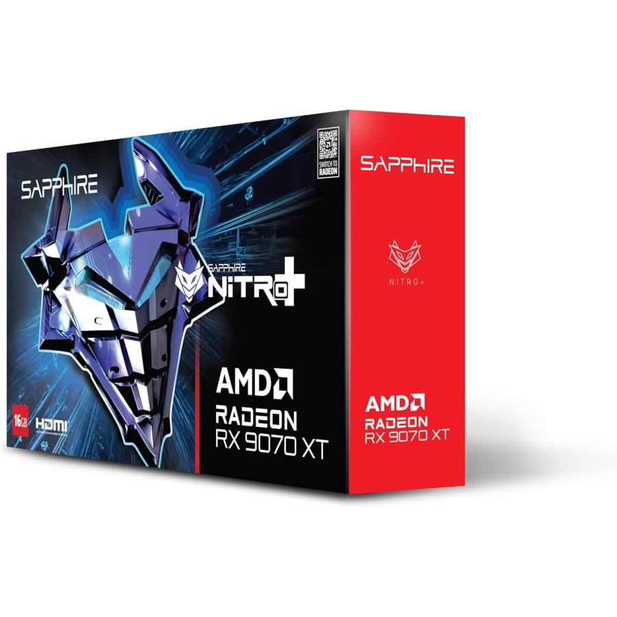 【美品】SAPPHIRE NITRO+RadeonRX9070XT 並行輸入品 新品】【即納】【代引き不可】 SAPPHIRE NITRO+ Radeon RX 9070 XT