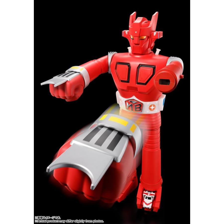 マッハバロン ジャンボ ソフビ スーパーロボット(ジャンボマシンダー） ジャンボマシンダー スーパーロボット マッハバロン (完成品) - ホビー