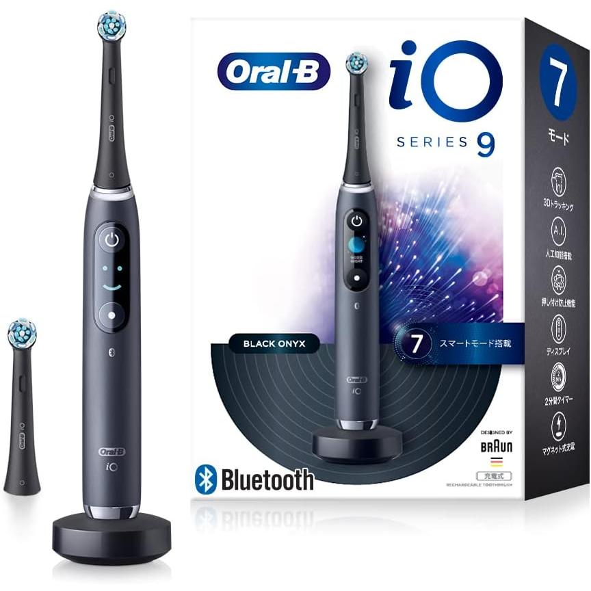 新品】【即納】ブラウン 電動歯ブラシ オーラルB iO9 iOM92B20BK-W