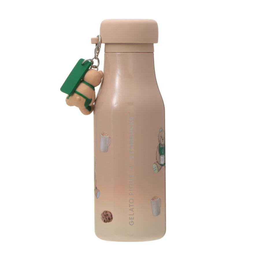 スターバックス　ジェラピケコラボ　ステンレスボトル　モカベージュ 473ml gelato pique（ジェラートピケ） 【新品】1週間以内発送【モカ