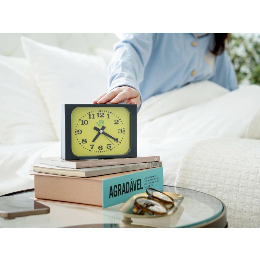 新品】5月入荷次第発送 JR東日本 みどりの駅時計BOOK アラームクロック