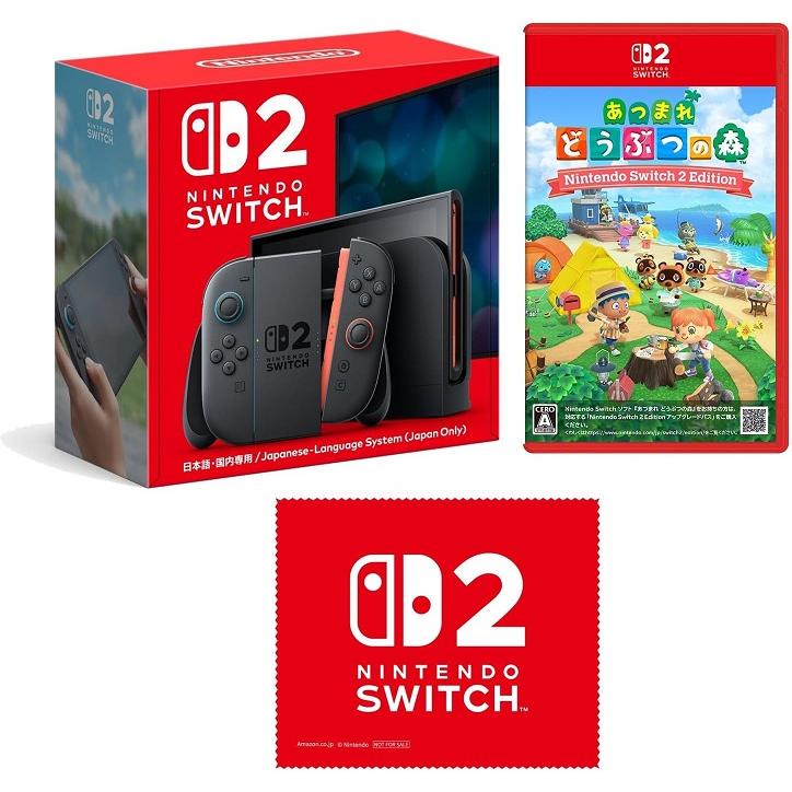 Nintendo Switch あつまれどうぶつの森エディション　完備日 任天堂（Nintendo） 【新品】【即納】Nintendo Switch 2(日本語・国内