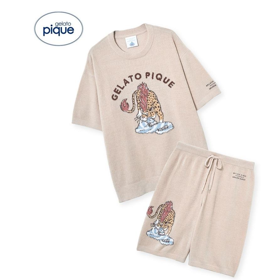 GELATO PIQUE ドラゴンクエスト キラーマシンとキラーパンサーセットL gelato pique（ジェラートピケ） 【新品】【即納】 【Lサイズ