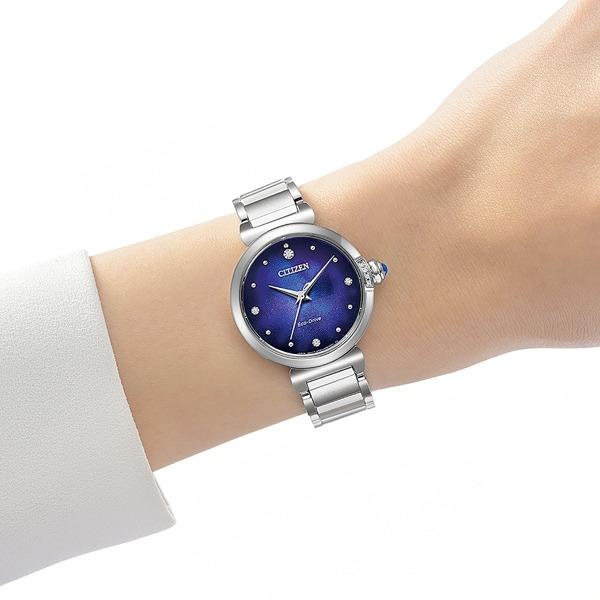 【新品】3日以内発送【委託販売】 シチズン時計 CITIZEN WATCH CITIZEN L（シチズン エル） UNITE with BLUE エコ・ドライブ ROUND Collection EM1060-87Lの画像