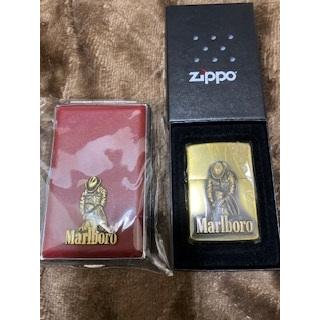 未使用品 2004年製 Marlboro Zippo マールボロハット柄（Zippo 