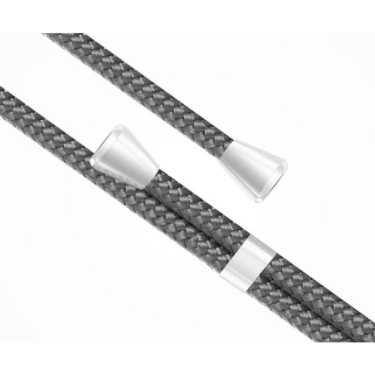 ブラック 黒 Apple iPhone 13 ケース 6.1インチ ストラップ シリコン