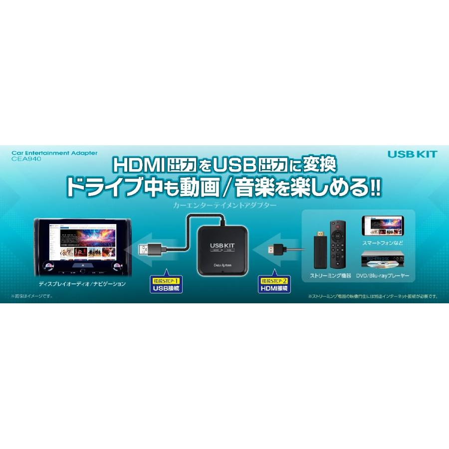 データシステム CEA940 カーエンターテイメントアダプターUSBKIT HDMI