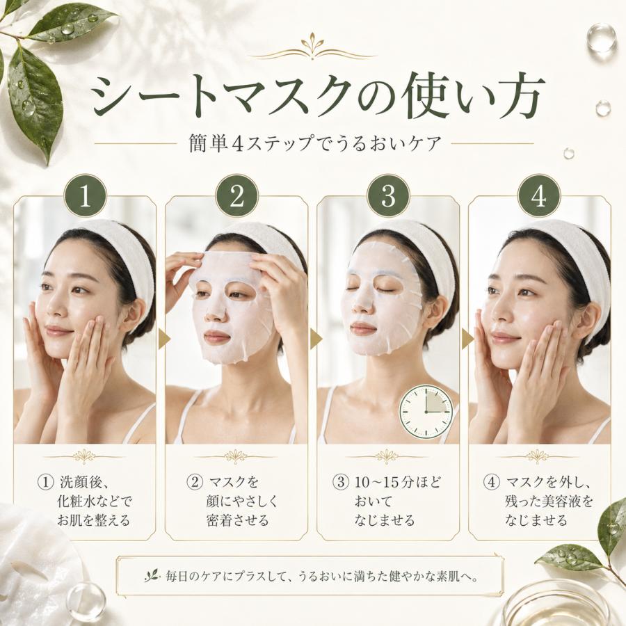 【送料無料】【5枚トライアル】eyeNlip モイスチャーエッセンスマスク 5種 韓国コスメ フェイスパック 保湿ケア | eyeNlip | 04