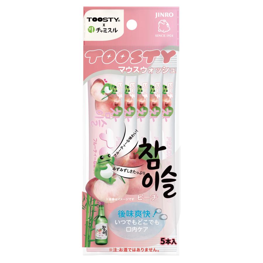 【日本公式】TOOSTY X チャミスル マウスウォッシュ ピーチ |  | 01