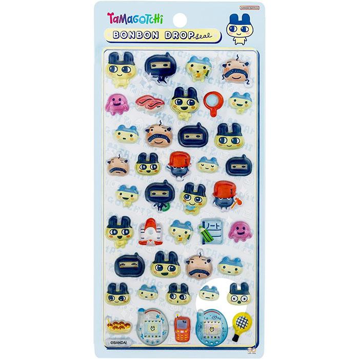 たまごっち　めめっち　ボンボンドロップシール　ボンドロ4枚セット サンスター文具 ボンボンドロップシール たまごっち めめっち