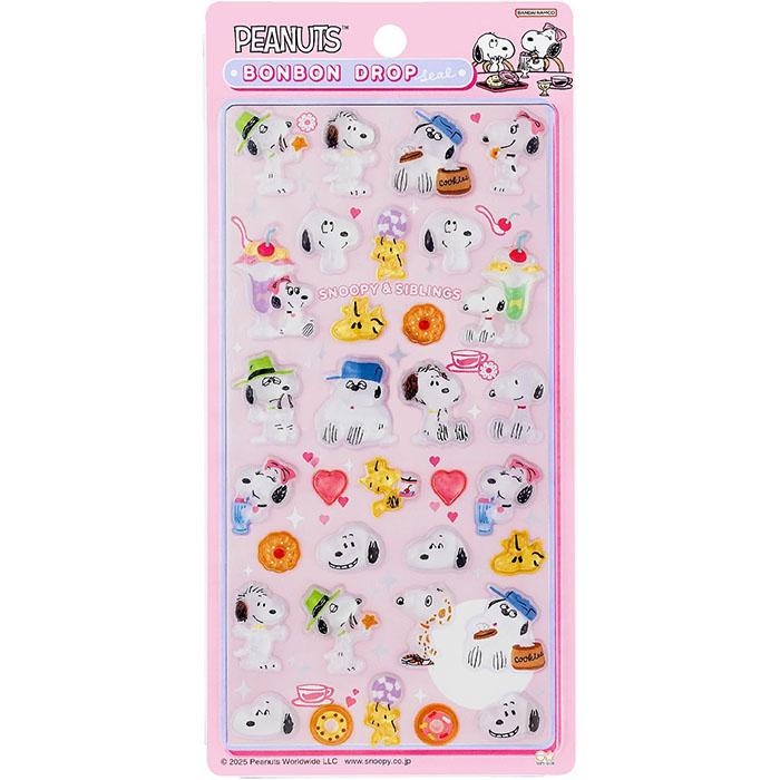 サンスター文具 ボンボンドロップシール スヌーピー スヌーピー
