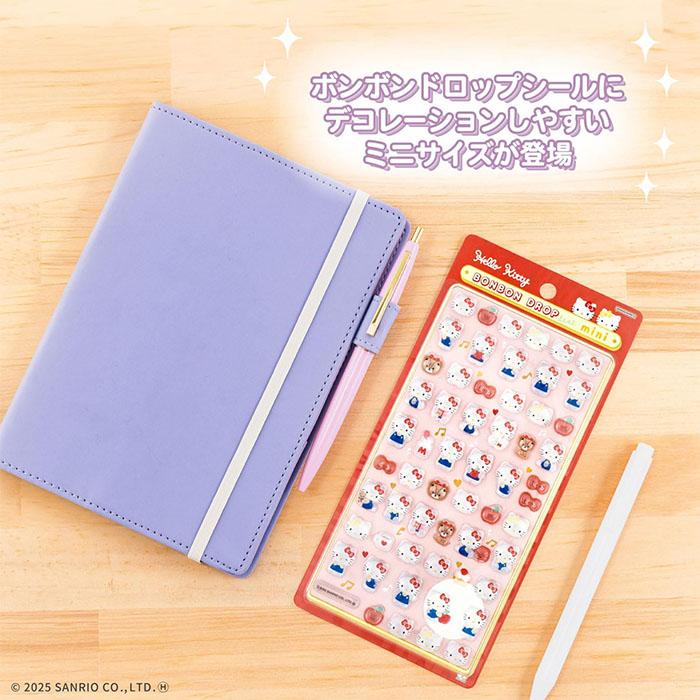 サンスター文具 ボンボンドロップシール ミニ サンリオ ハローキティ