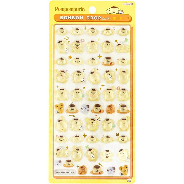 サンスター文具 ボンボンドロップシール ミニ サンリオ ポムポムプリン
