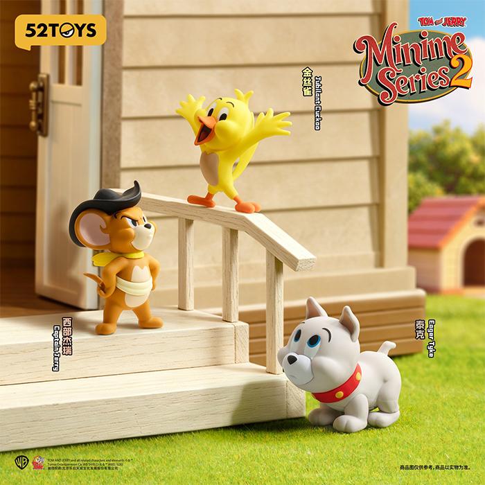 トムとジェリー ミニミー2 全18種 BOX 18個入り 52TOYS BLINDBOX