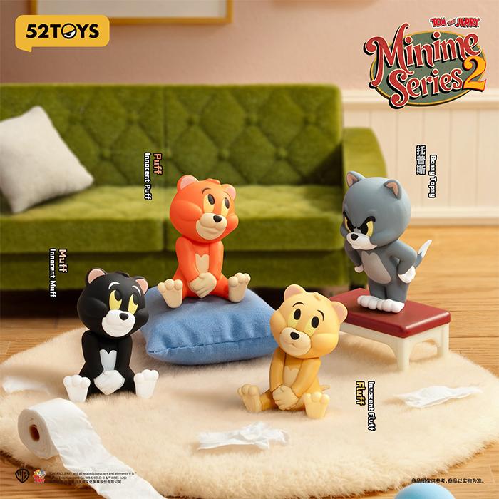 トムとジェリー ミニミー2 全18種 BOX 18個入り 52TOYS BLINDBOX