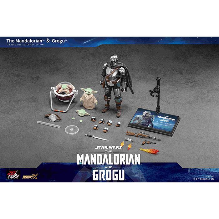 スター・ウォーズ アクションフィギュア マンダロリアン & グローグー