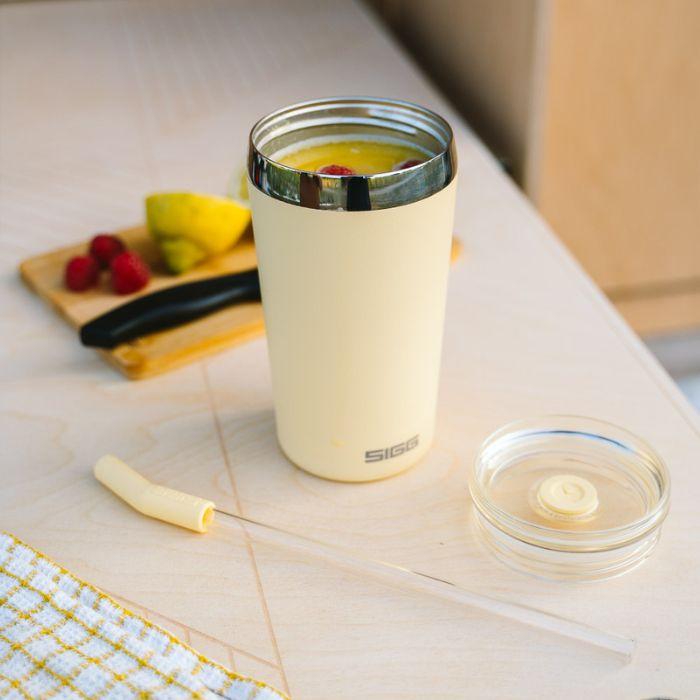 SIGG（シグ） 保冷 保温 ステンレス マグ ヘリア 450ml ガラス製