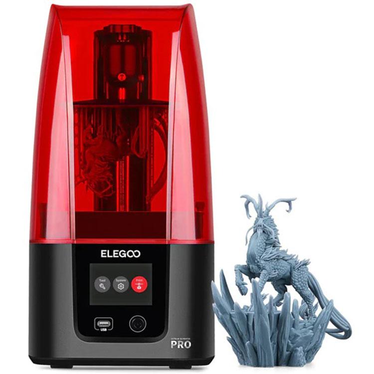 3Dプリンター 本体 家庭用 金属 Elegoo 光造形方式『Mars 3 Pro』樹脂 