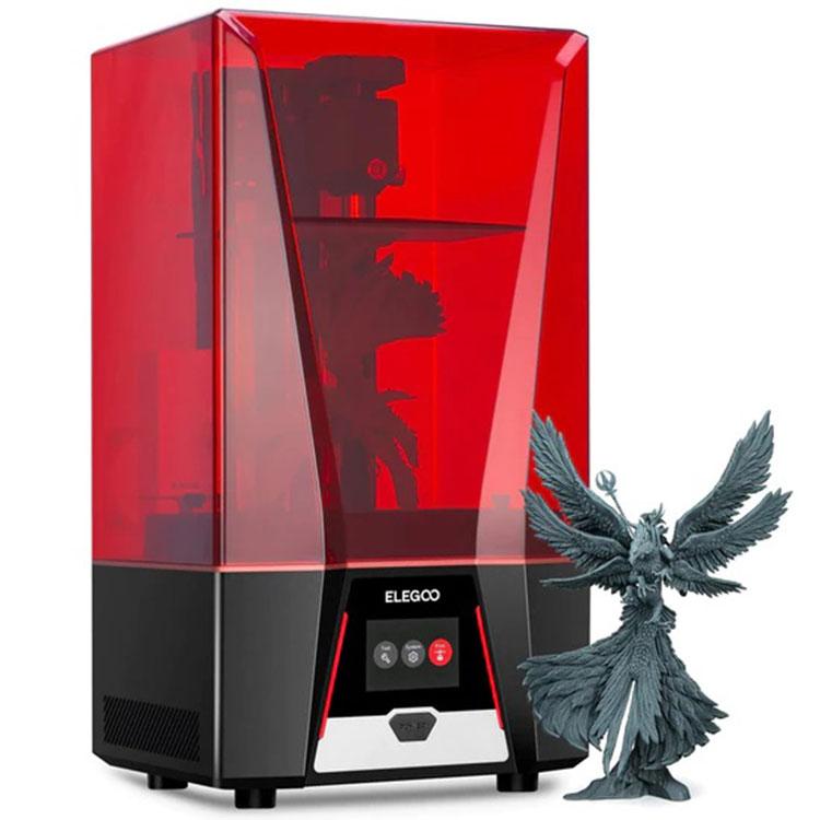3Dプリンター 本体 家庭用 金属 Elegoo 光造形方式『Saturn2