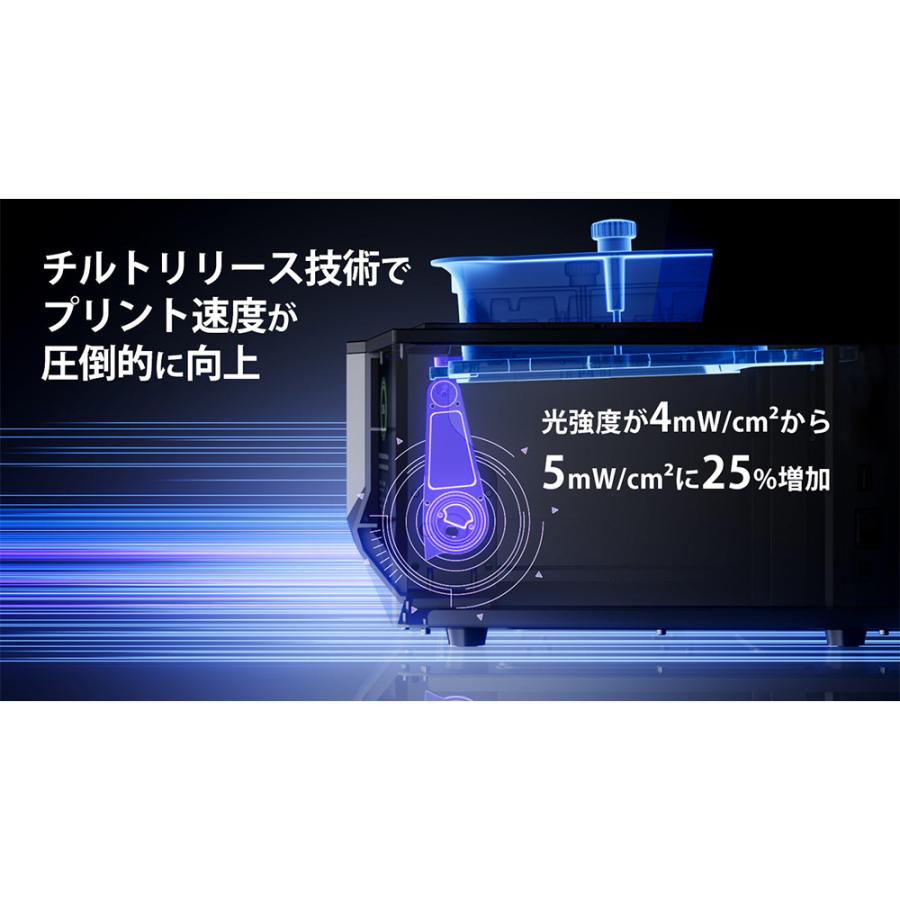 3Dプリンター 本体 家庭用 Elegoo 光造形方式3Dプリンター『Saturn4