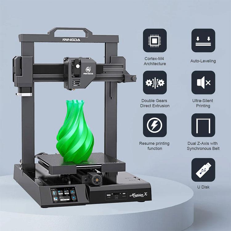 3Dプリンター 本体 家庭用 金属 MINGDA FFF方式 『Magicxian X