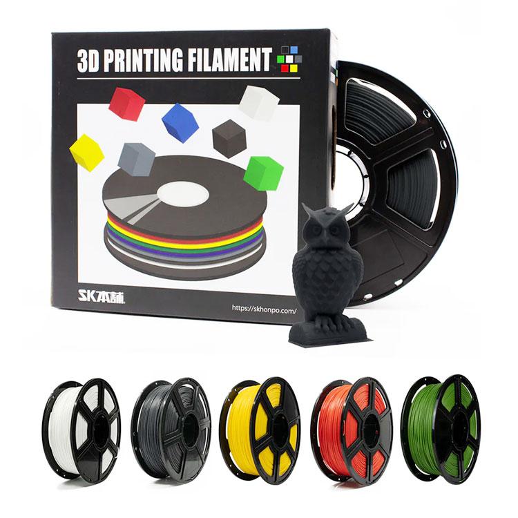 SK PLAフィラメント マット仕様 1000g 3Dプリンター用 PLA 造形材料