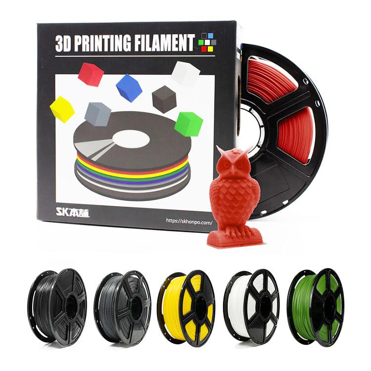 SK PLAフィラメント 光沢仕様 1000g 3Dプリンター用 PLA 造形材料 環境