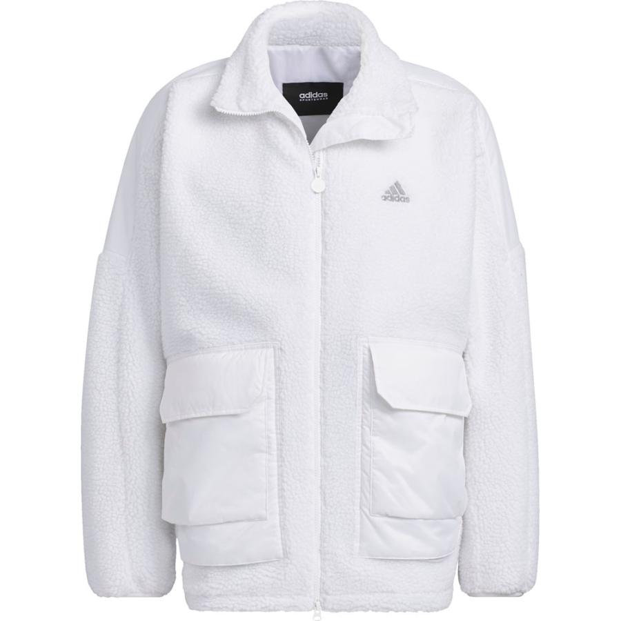 adidas（アディダス） ワーディング オーバーサイズド ボア フルジップ 