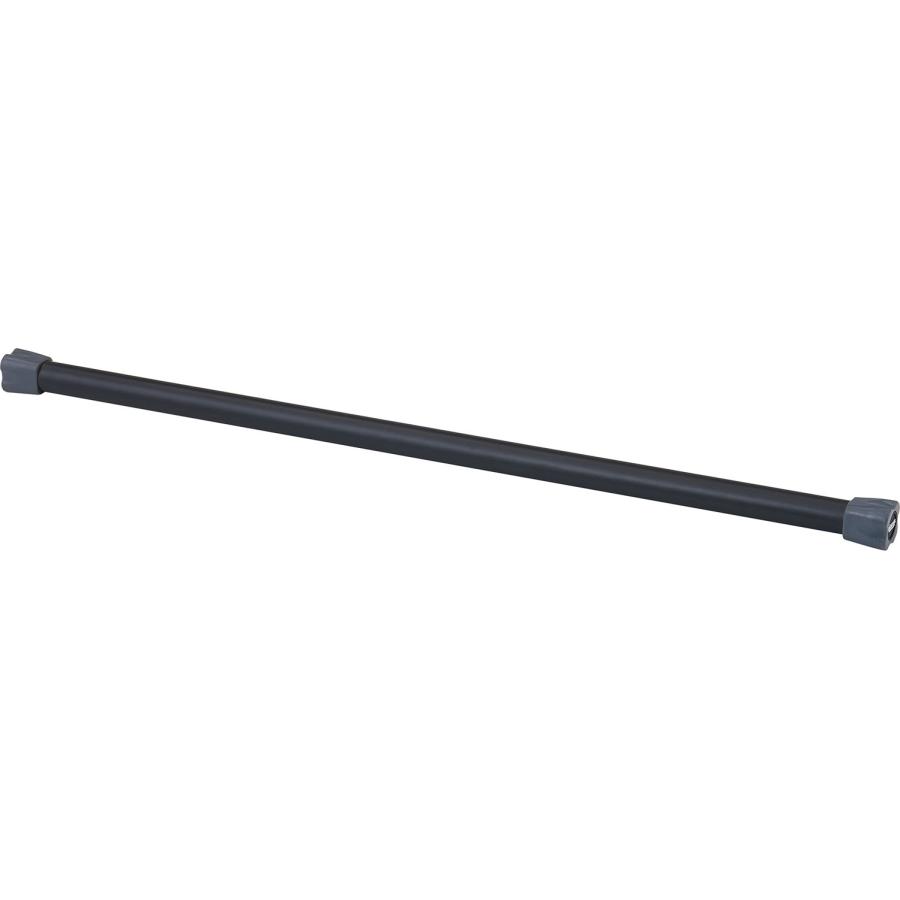 ダンノ DANNO フィットネスバー 120cm ブラック 黒 フィットネス エクササイズ トレーニング バー 柔軟 外側四角形状 運動 ジム 運動不足解消 基礎トレーニング  D7169 DANNO（ダンノ） フィットネスバー 120cm ブラック 黒 フィットネス