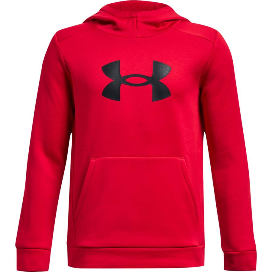 UNDER ARMOUR（アンダーアーマー） フリース ビッグロゴ フーディー パーカー スウェット 上着 スポーツ 運動 部活 練習 試合 ...