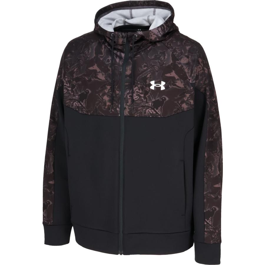 アンダーアーマー UNDER ARMOUR UA ARMOUR FLEECE CAMO FULL-ZIP HOODIE メンズ アウター パーカー フリース素材 保温 軽量 通気性 冬 フルジップ  6007736 UNDER ARMOUR（アンダーアーマー） UNDER ARMOUR UA ARMOUR FLEECE