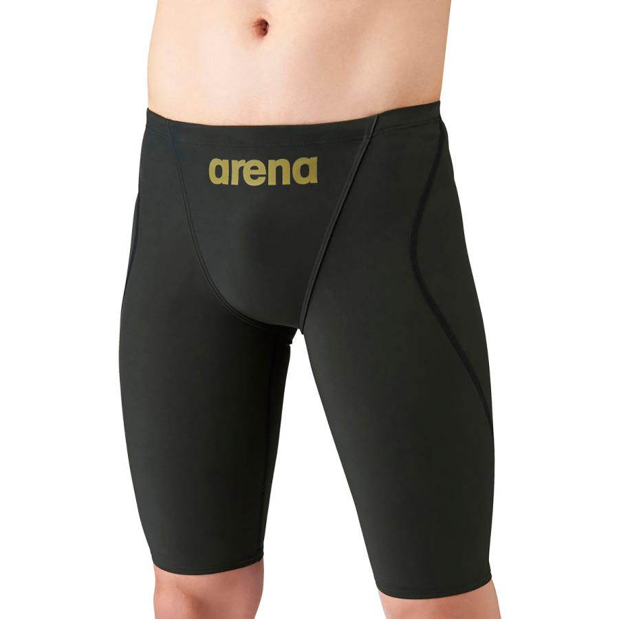 アリーナ arena スイミング メンズ 競泳用水着 ハーフスパッツ スイムウエア 男性 大人 水泳 試合 レース プール トレーニング 練習 WA FINA 承認 公式 大会 試合 部活動  ARN1011M BKGD アリーナ（arena） メンズ 競泳用水着 ハーフスパッツ スイムウエア