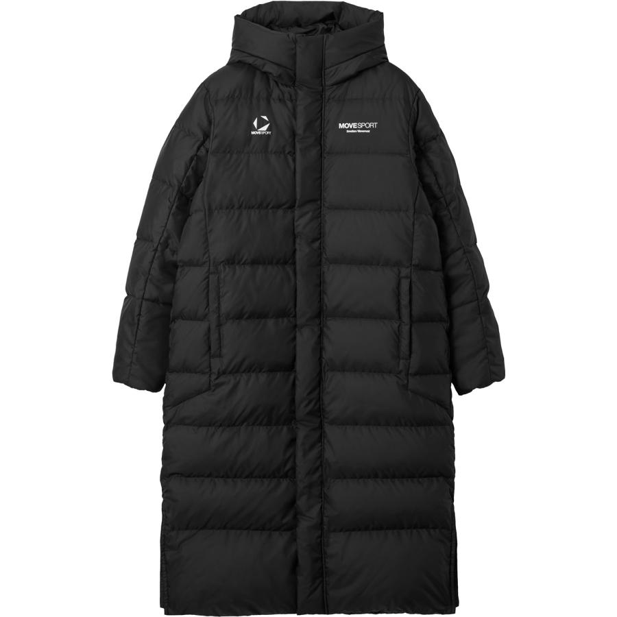 ムーブスポーツ MOVESPORT ロングダウンコート メンズ 男性 グランドコート ジャケット アウター 上着 防寒 防風 保温 撥水 軽量 快適 練習 トレーニング 移動 観戦 部活動 クラブ  ST5FDJ00M MOVESPORT ムーブスポーツ ロングダウンコート メンズ 男性 グランド