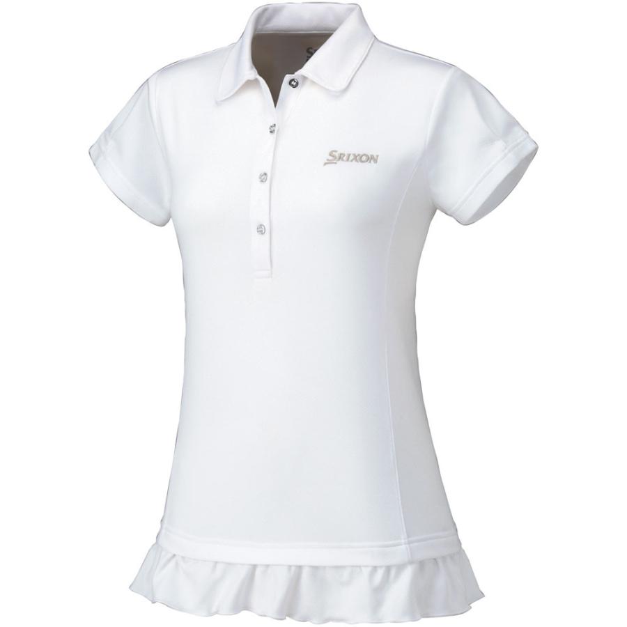 SRIXON スリクソン ポロシャツ SDP1629W ホワイト｜spg-sports
