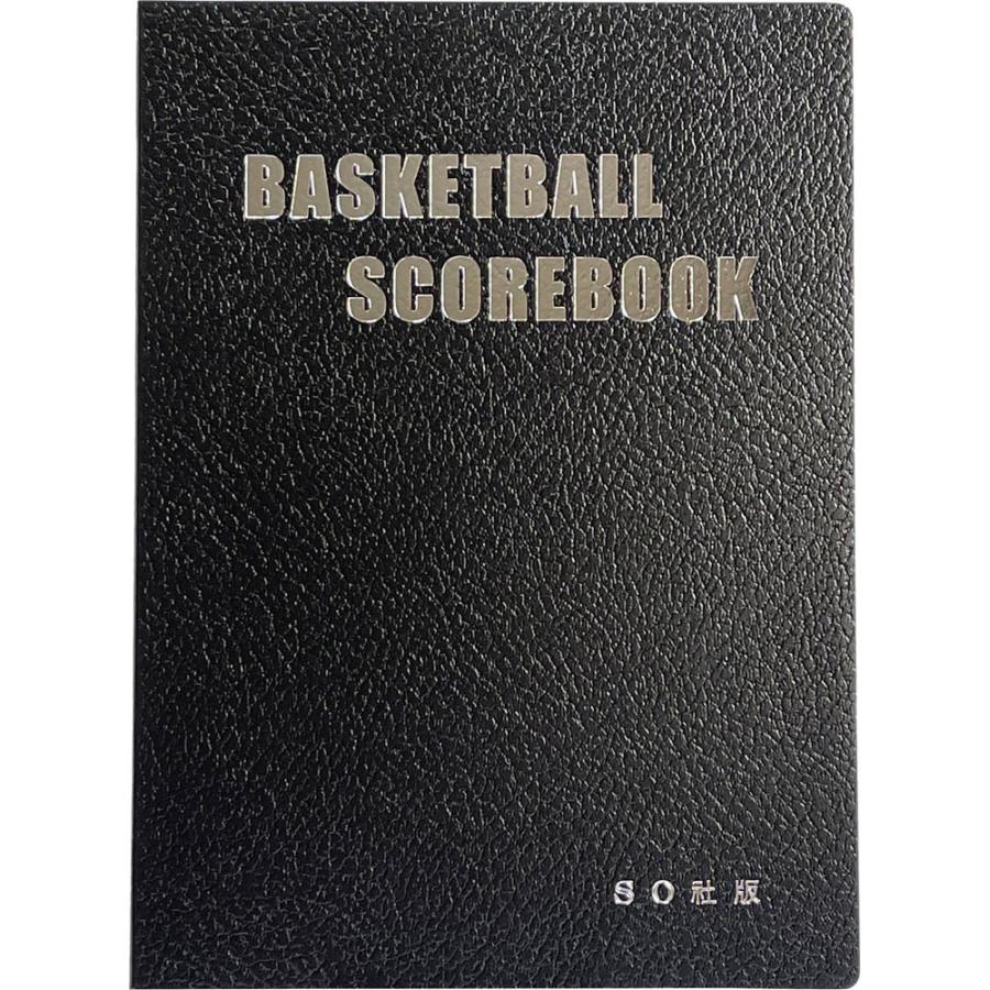 送料無料/新品ノーブランド バスケットボール・スコアブック タイム記録方式 デラックス版　34試合分 12