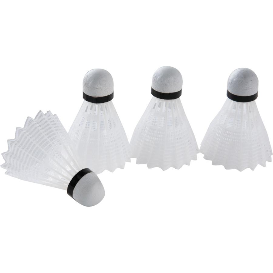 EVERNEW（エバニュー） バドミントンシャトル 4個入り ナイロン 学校